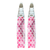 Carbon Art Pink Scale Fin Blades - Apnea Range (Set/Pair)