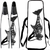 Carbon Art Orca Eyes Fin Blades  - Apnea Range (Set/Pair)