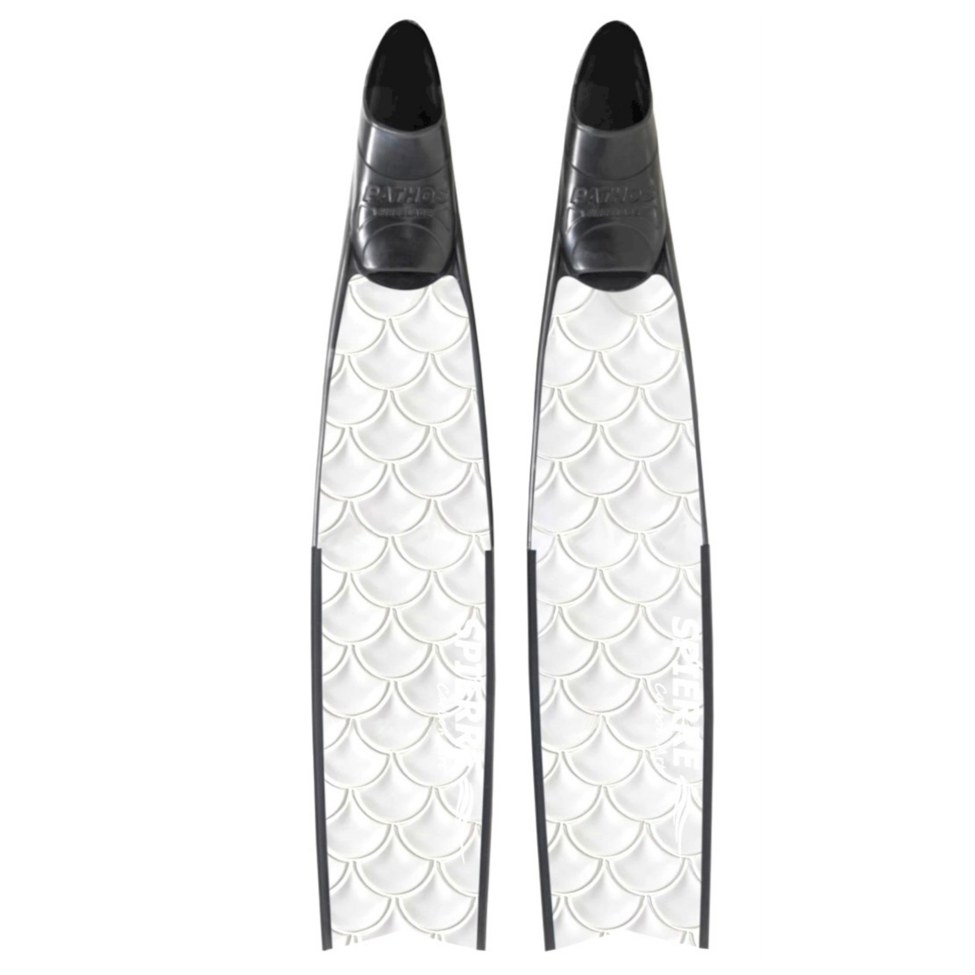 Carbon Art Platinum Scale Design Fin Blades - Apnea Range (Set/Pair)