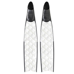 Carbon Art Platinum Scale Design Fin Blades - Apnea Range (Set/Pair)