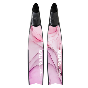 Carbon Art Pink Lace Fin Blades  - Apnea Range (Set/Pair)