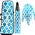 Carbon Art Blue Scale Fin Blades  - Apnea Range (Set/Pair)