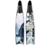 Fiber Art Coastal Dreaming Fin Blades - Apnea Range (Set/Pair)