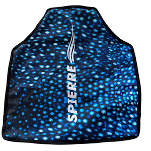 Spierre Padded Monofin Travel Fin Bag - Whale Shark Design