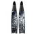 Carbon Art Silver Foil Fin Blades  - Apnea Range (Set/Pair) In Stock & Ready to Ship