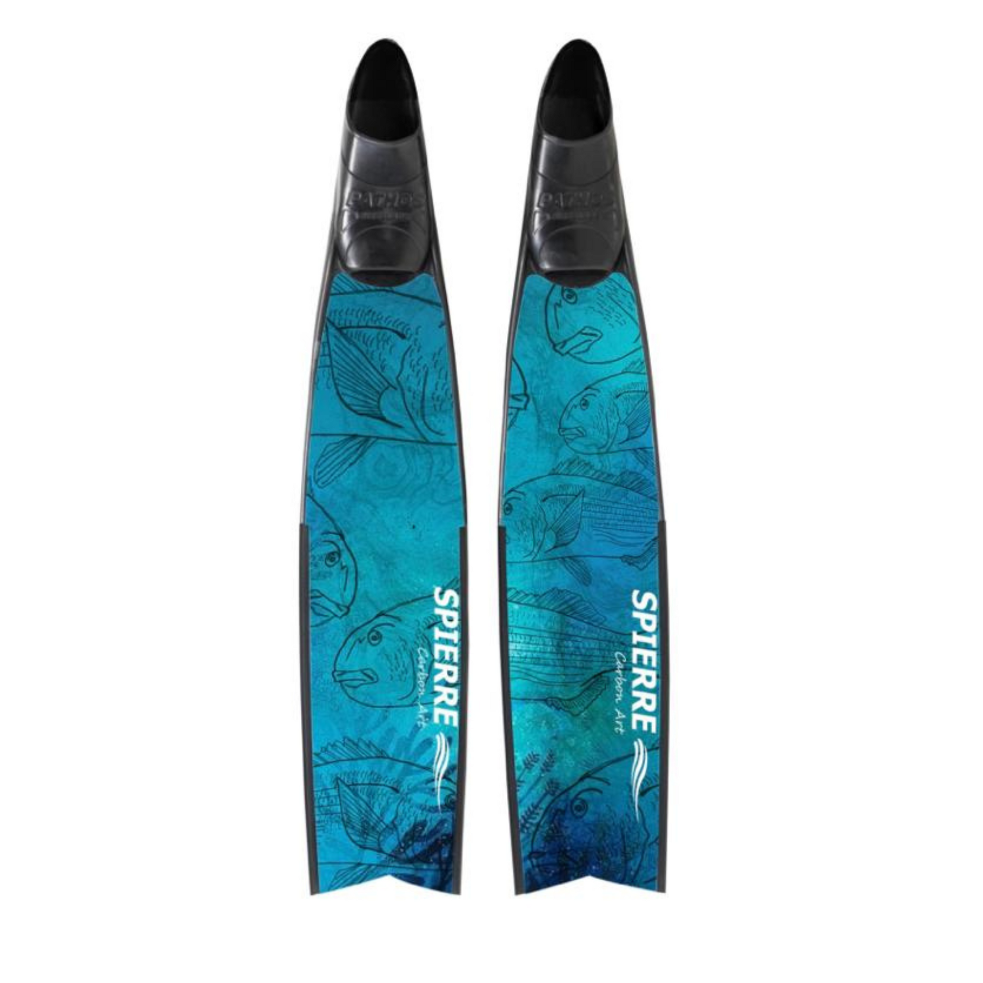 Carbon Art Cracker Fin Blades  - Apnea Range (Set/Pair) -  In Stock & Ready to Ship