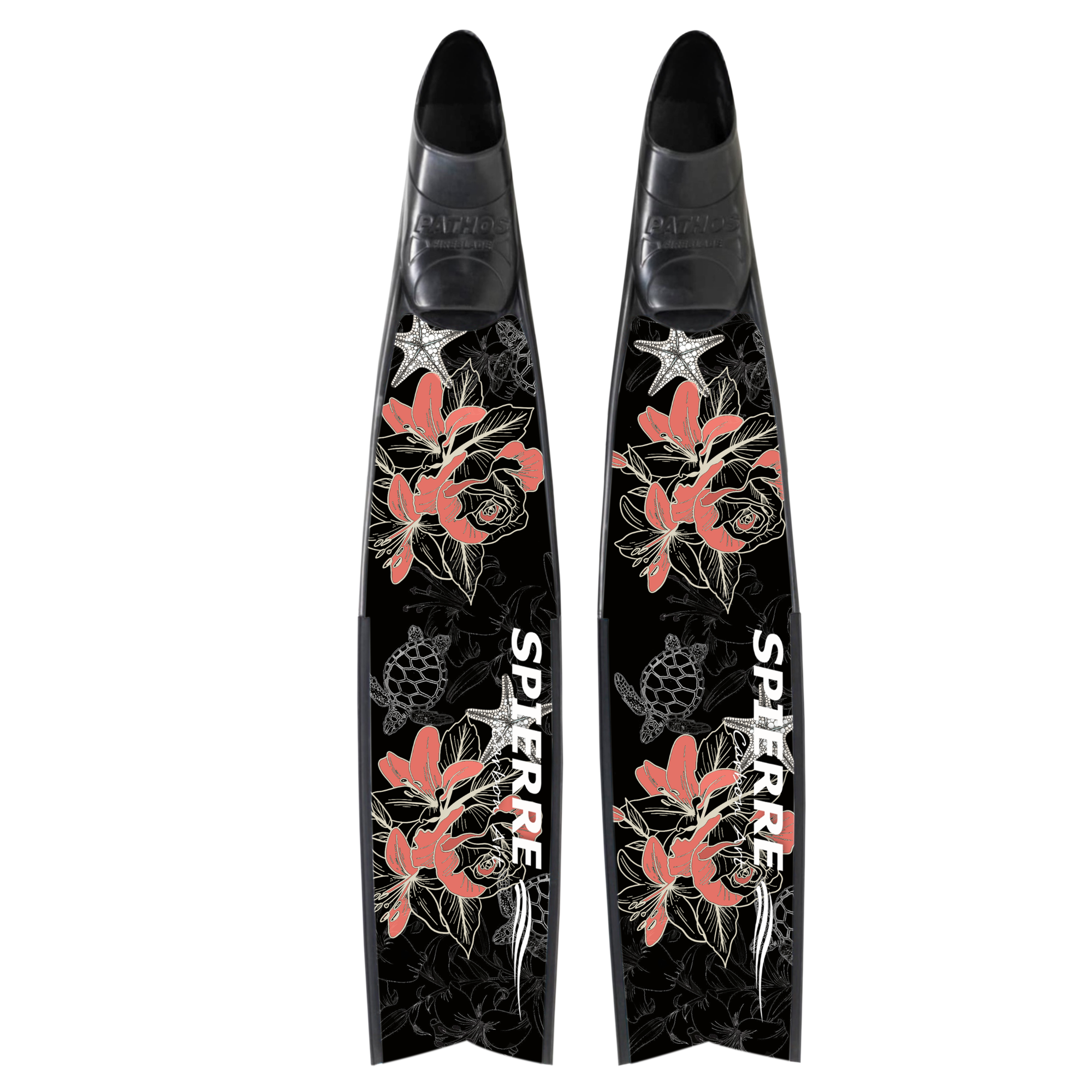 Carbon Art Coral Gardens Fin Blades  - Apnea Range (Set/Pair)